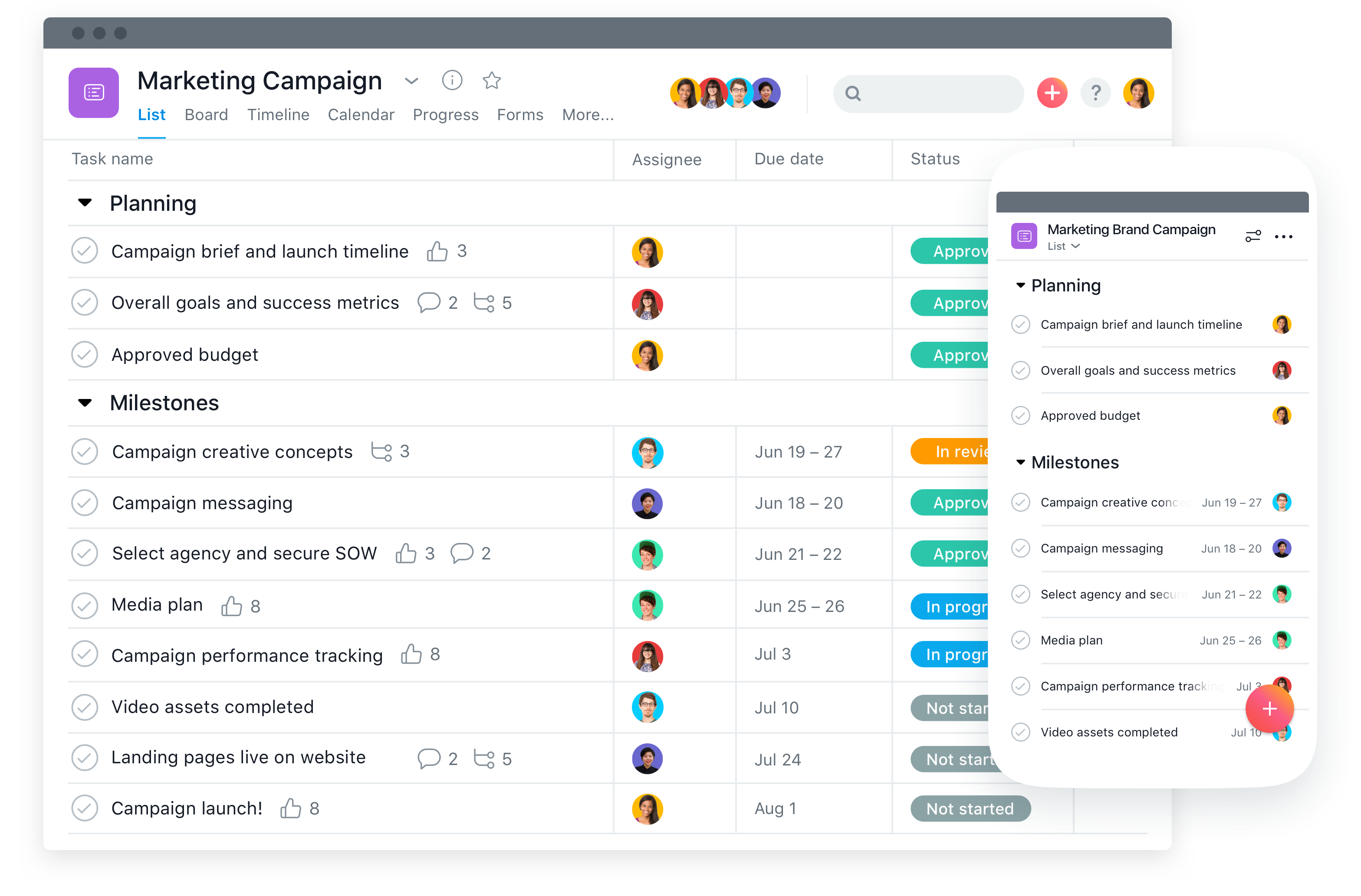 Remote Working Apps_Asana